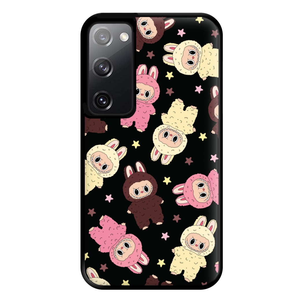 Cute Monsters And Stars Pattern Galaxy S20 Case