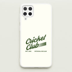 Official Cricket Club Galaxy A12 Case