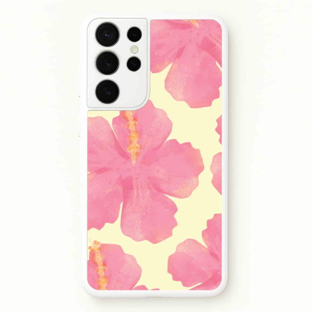 Hibiscus  Galaxy S21 Ultra Case