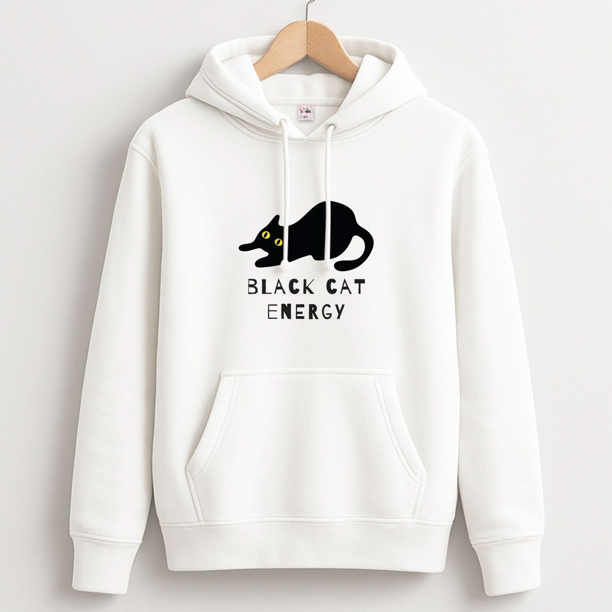 Black Cat Energy Hoodie