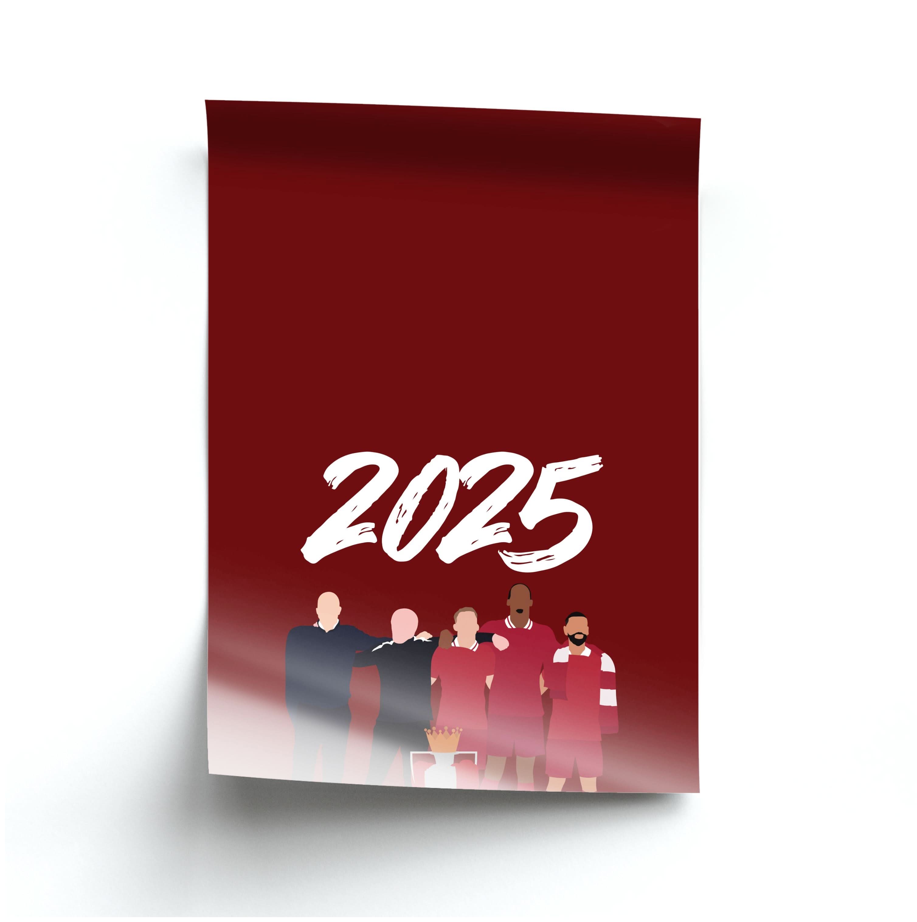 Premier League 2025 Winners Poster