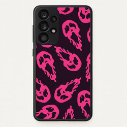 Trippy Ghost Face Pattern Galaxy A53 Case