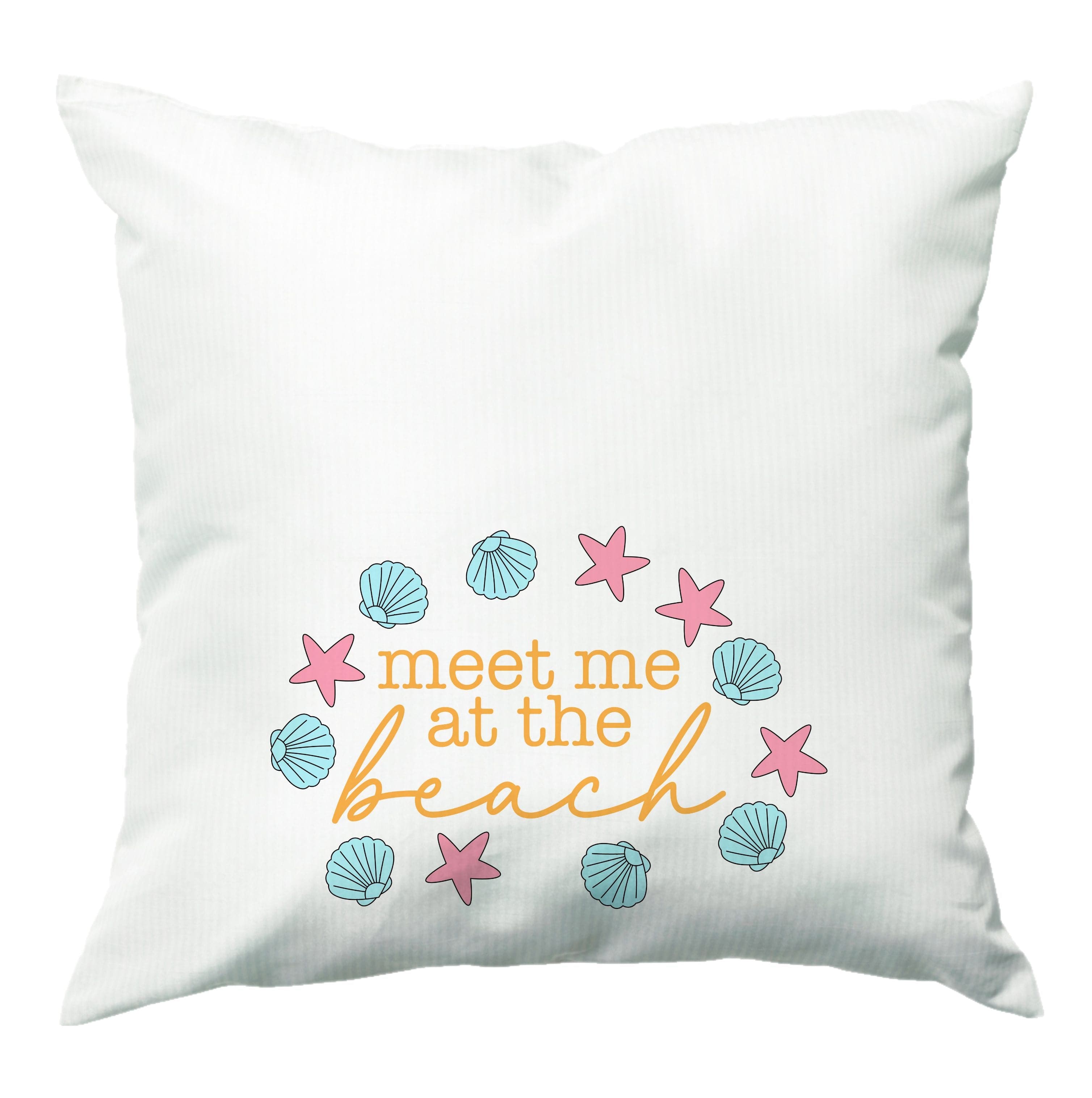 Meet Me At The Beach - Summer Cushion