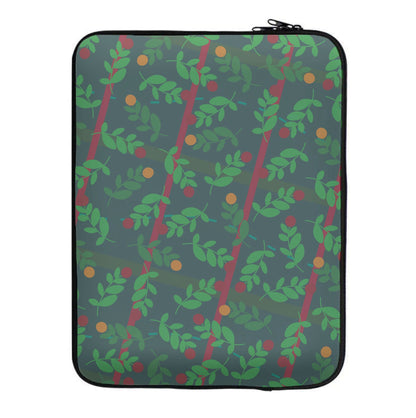 Mistletoe Pattern Laptop Sleeve