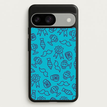 Dad Doodles Pattern Google Pixel 9 / 9 Pro Case