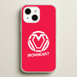 Metal Heart Symbol iPhone 15 Case