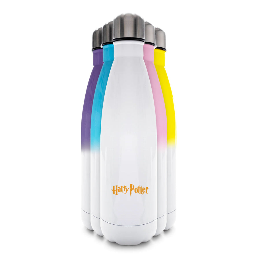 Game Typography - Hogwarts Legacy Water Bottle