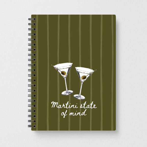 Martini State Of Mind Notebook