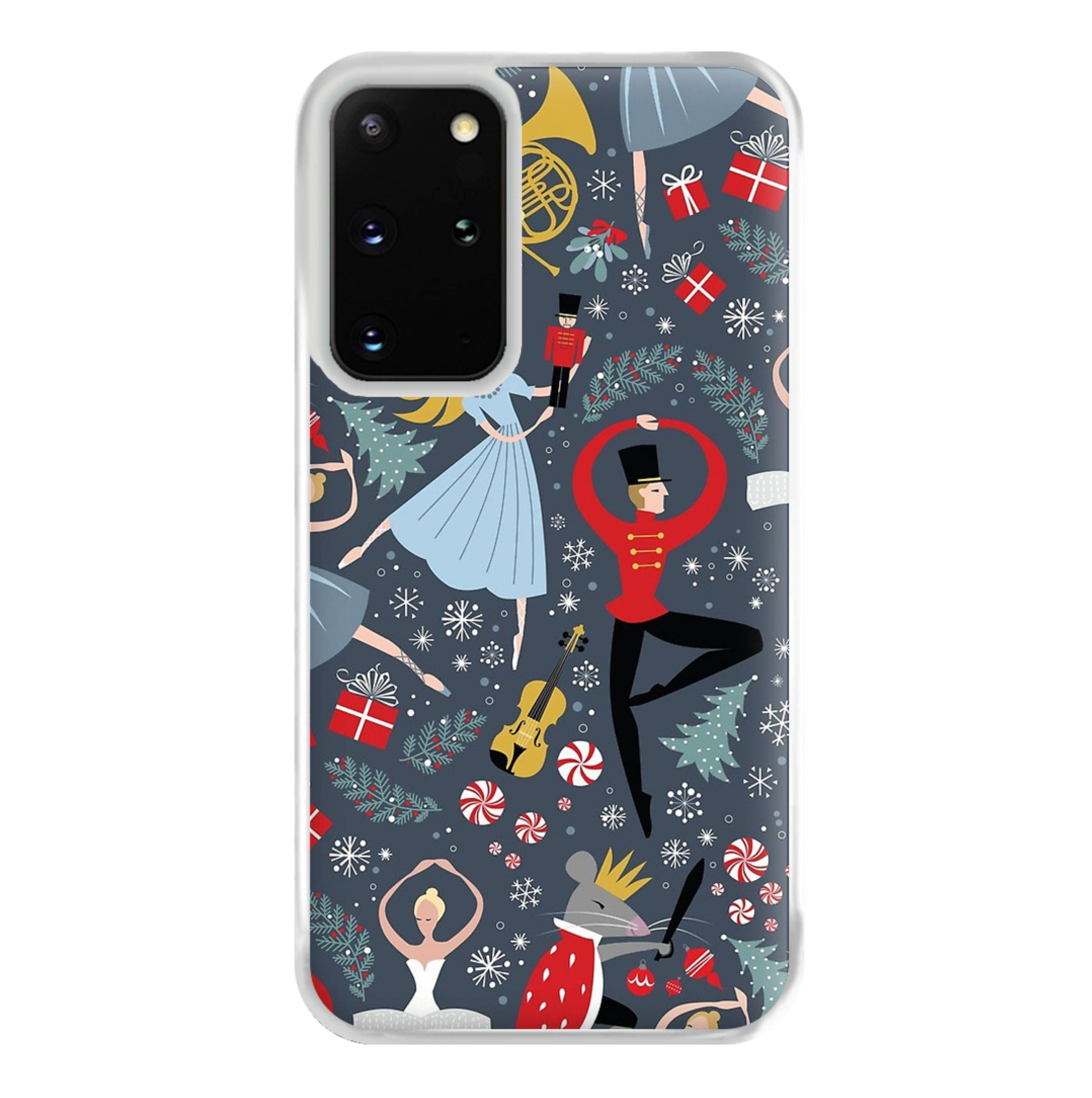 Nutcracker Ballet Pattern - Christmas Phone Case