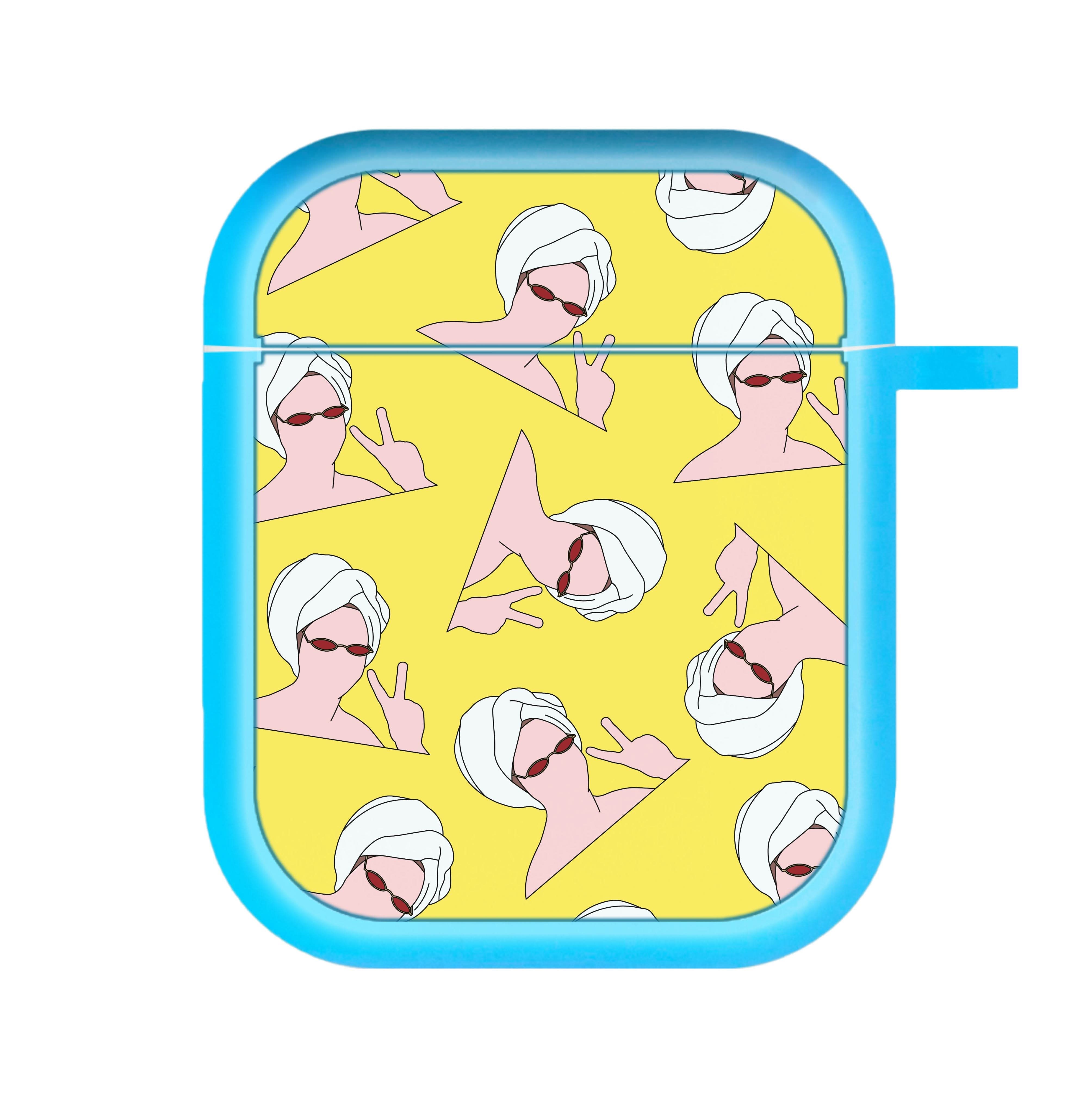Peace Pattern AirPods Case