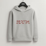 Floral Varsity Mum Kids Hoodie 2