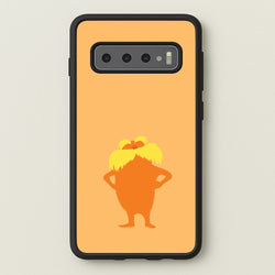 Orange Tree Creature Galaxy S10 Case