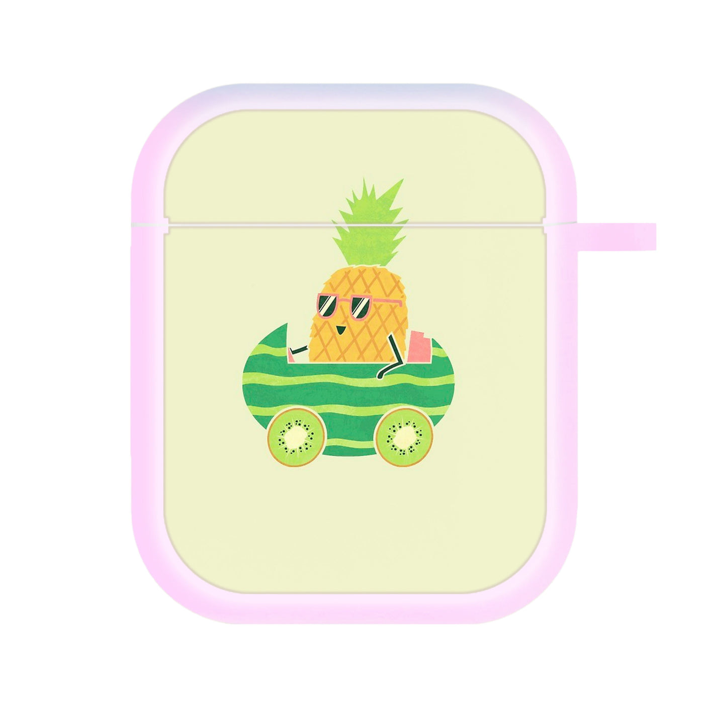 Summer Drive Pineapple AirPods Case