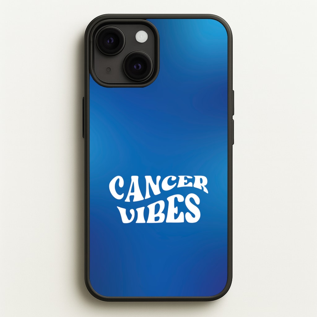 Cancer Vibes Gradient Zodiac iPhone 13 Mini Case