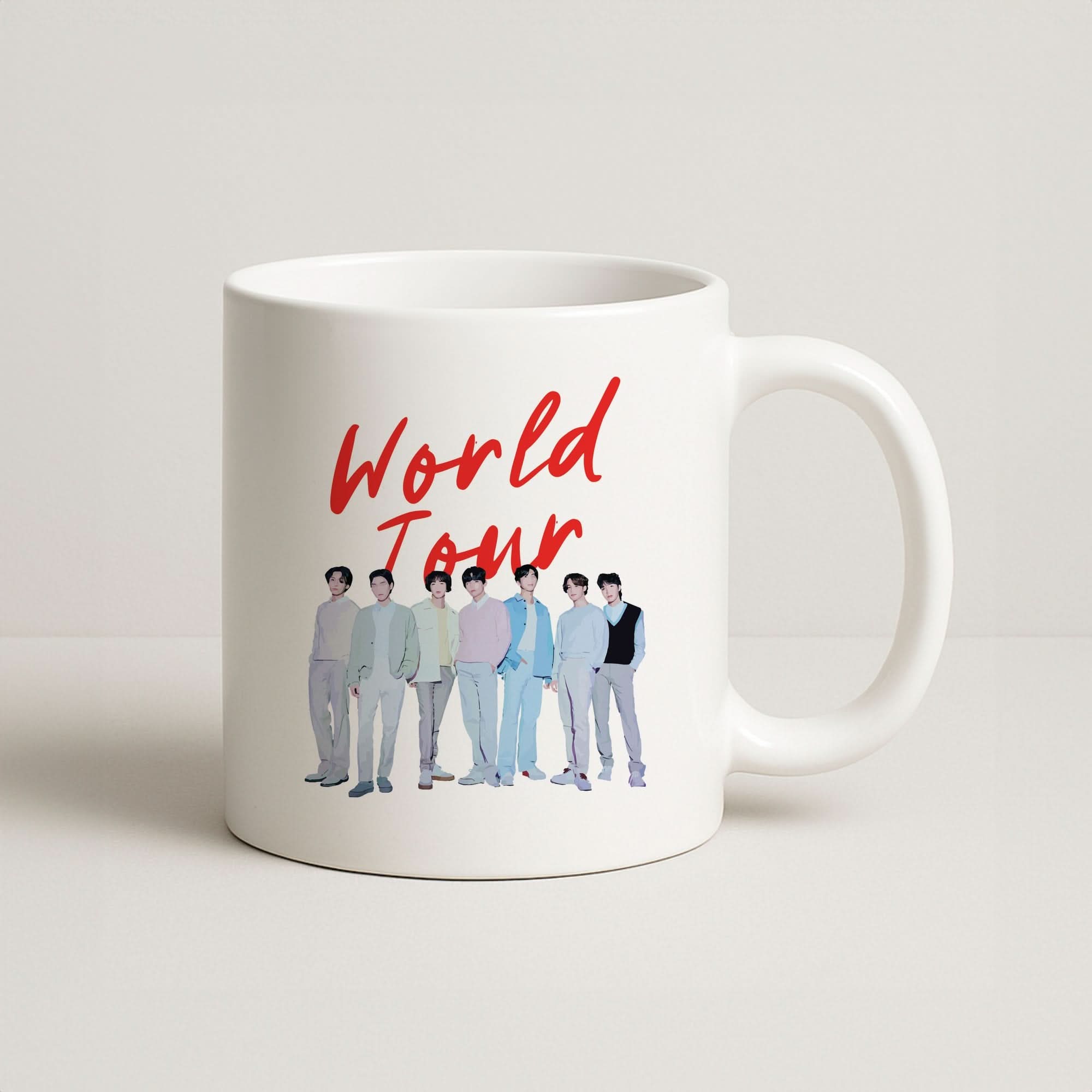 K-Pop Band Pastel Tour Coffee Mug