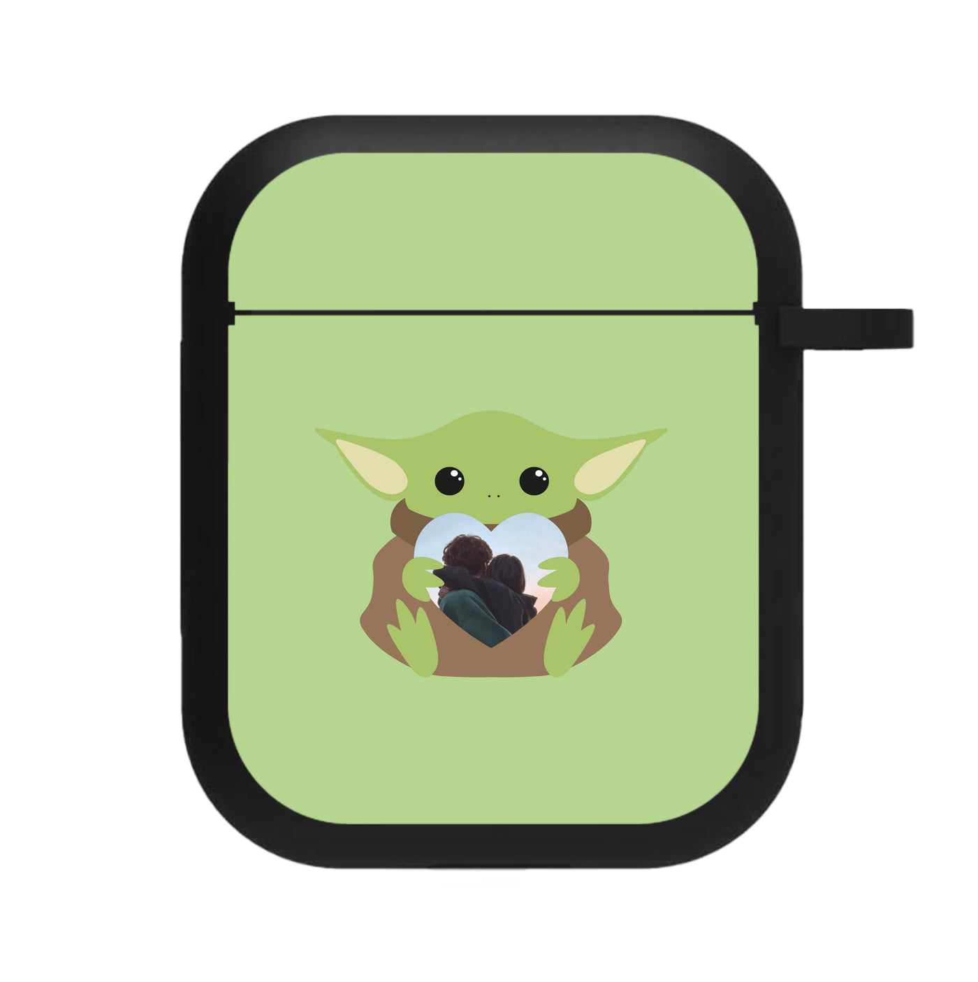 Baby Yoda - Personalised Couples AirPods Case