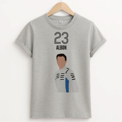 Albon 2026 Unisex Grey T-Shirt