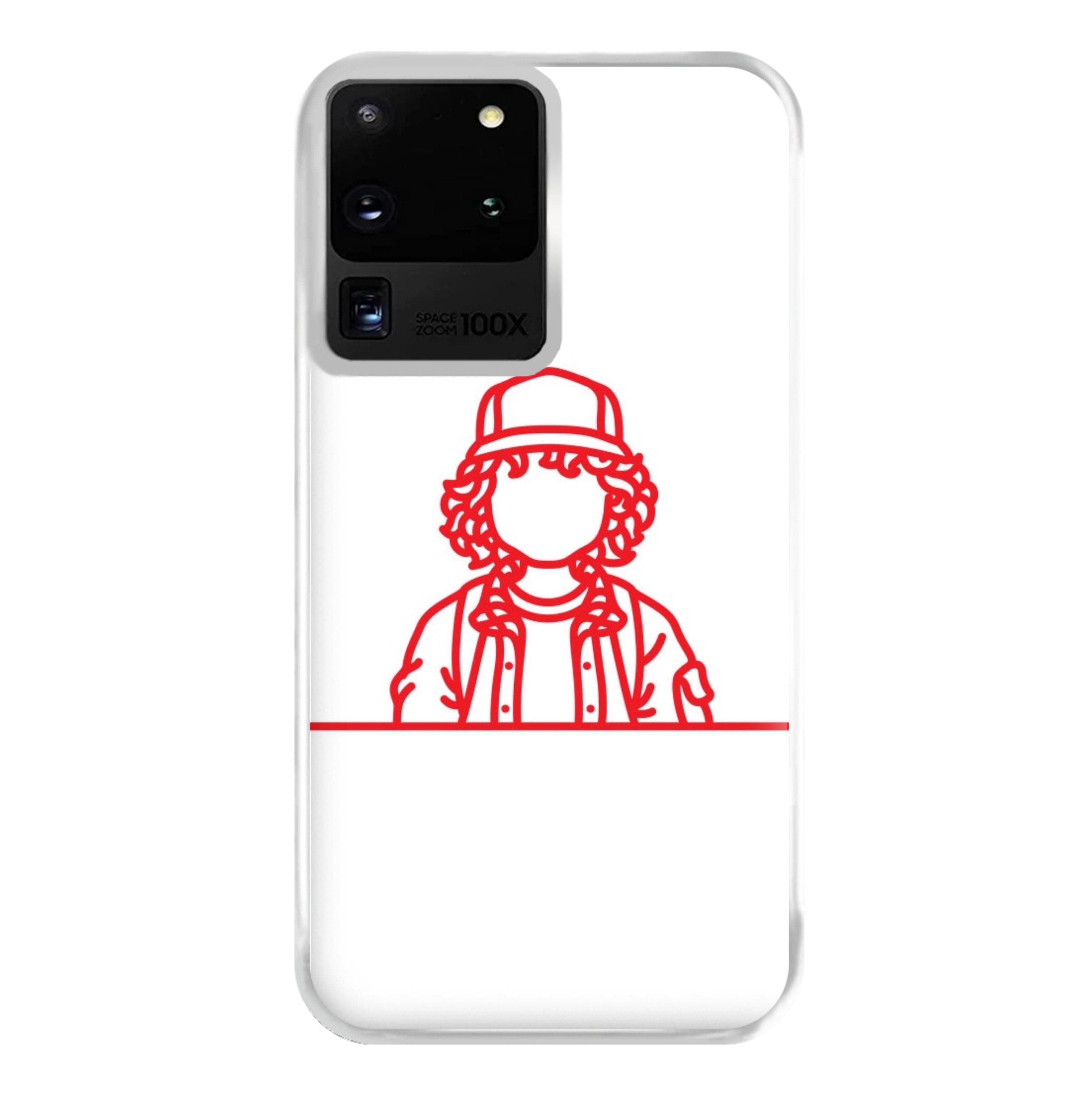 Dustin Outline Phone Case