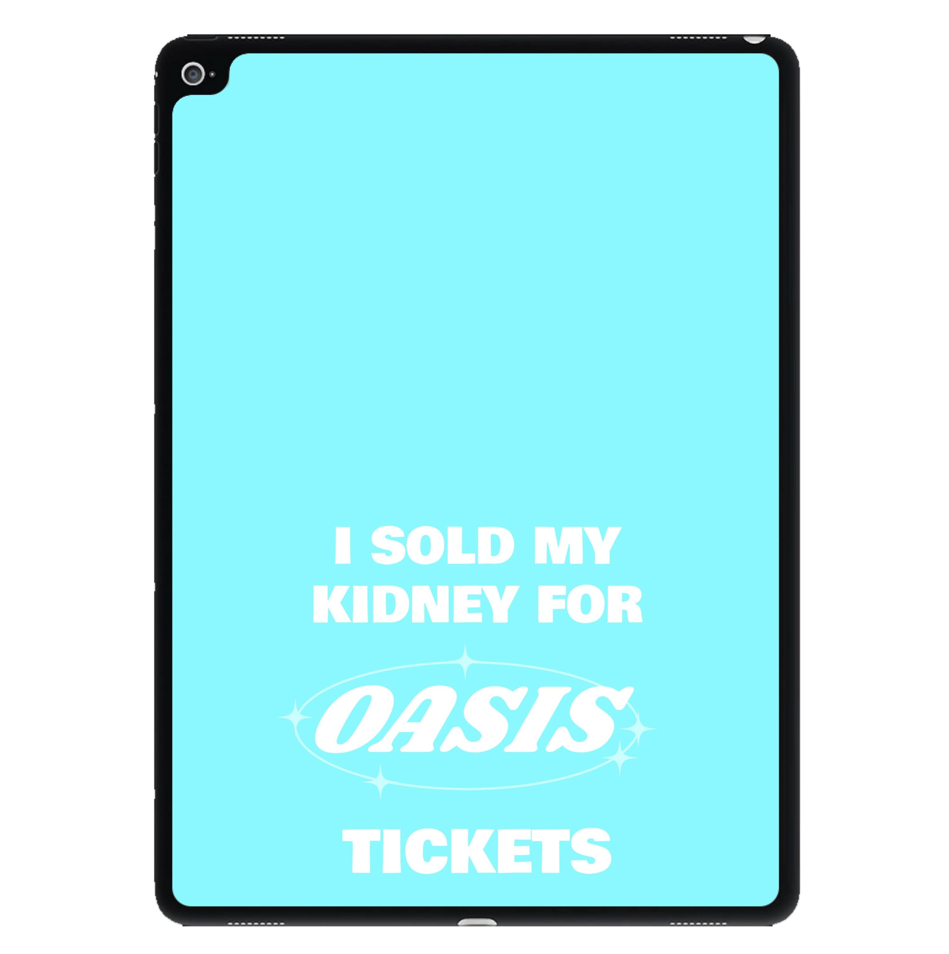 I Sold My Kidney For Tickets iPad Case