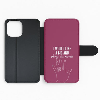 Shiny Diamond Flip Phone Case
