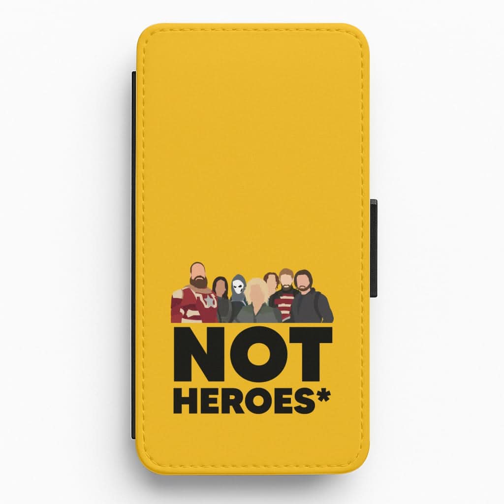 Not Heroes Flip / Wallet Phone Case