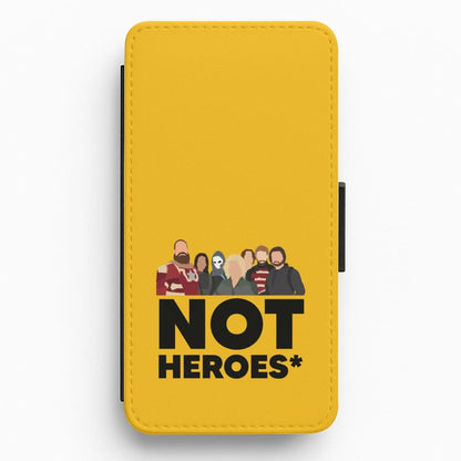 Not Heroes Flip / Wallet Phone Case