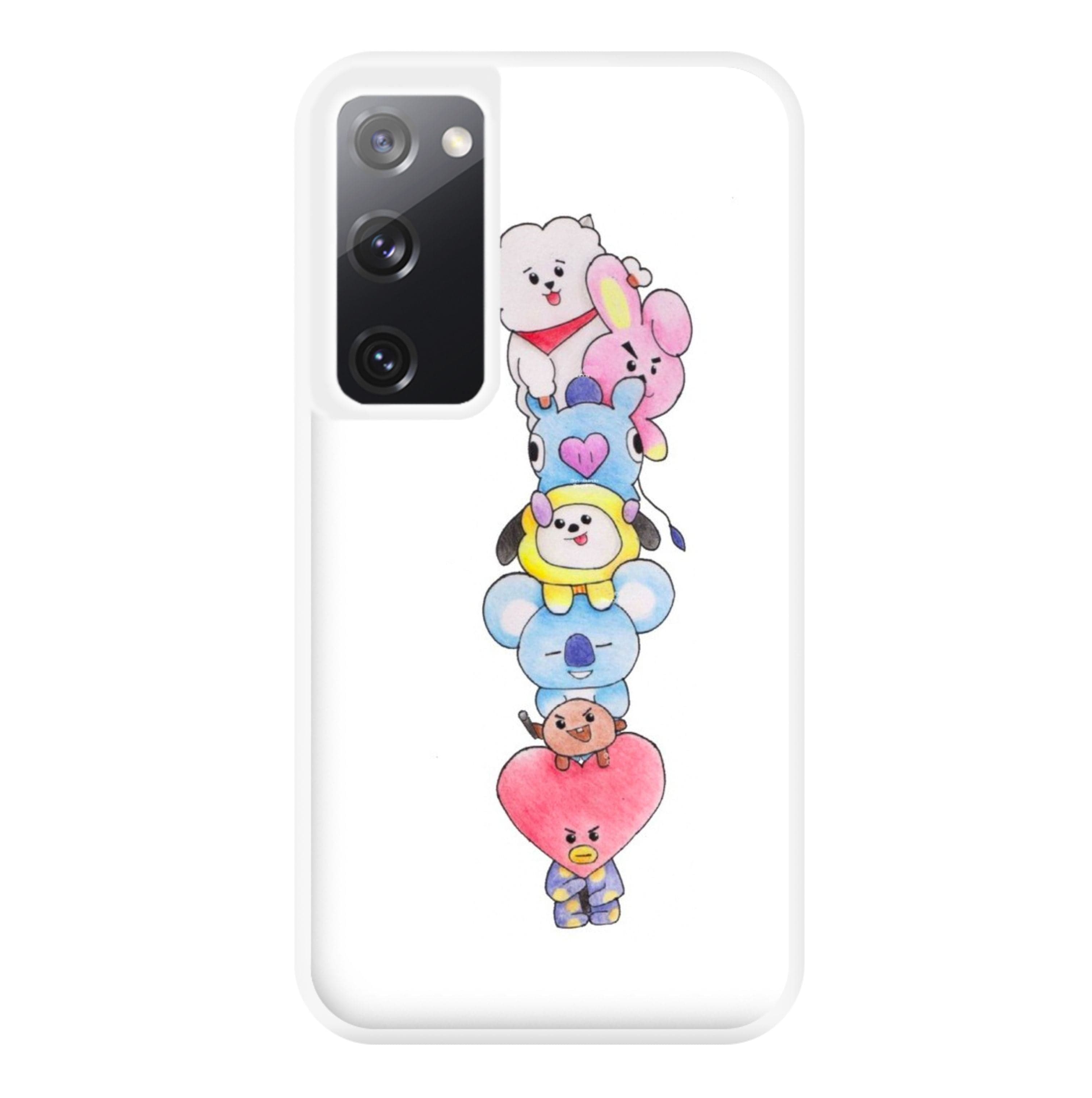 K-Pop Band BT21 Drawing Phone Case