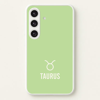Taurus Pastel Zodiac Galaxy S24FE Case