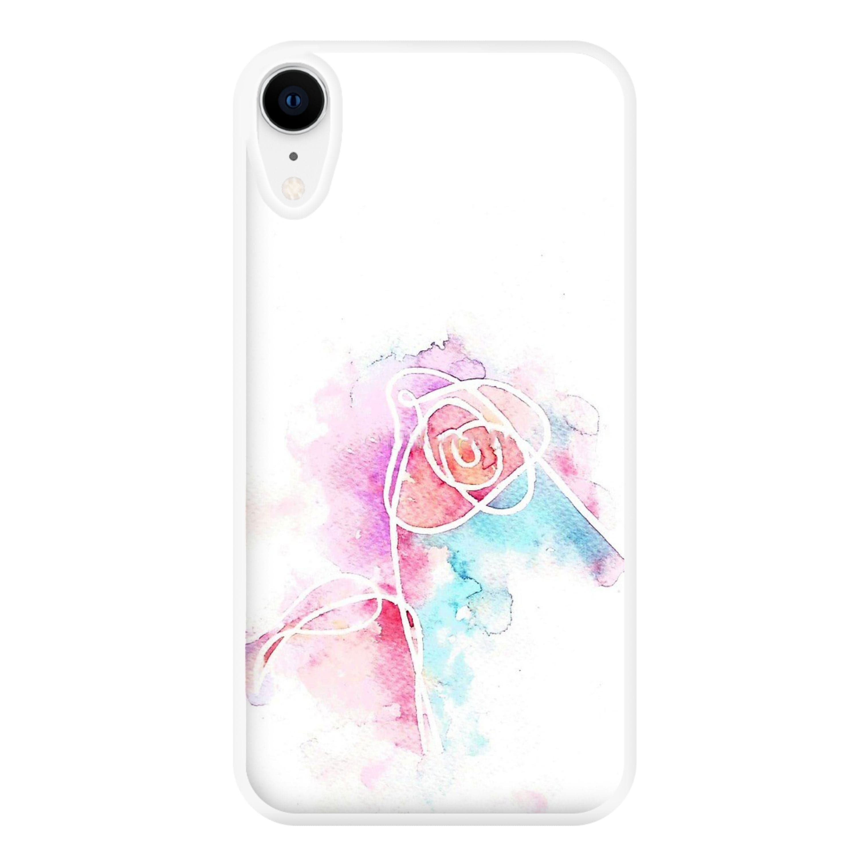 K-Pop Band Love Yourself Watercolour Painting Phone Case