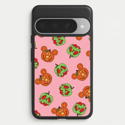Pumpkin Mouse And Poison Apple Pattern Google Pixel 10 Pro XL Case