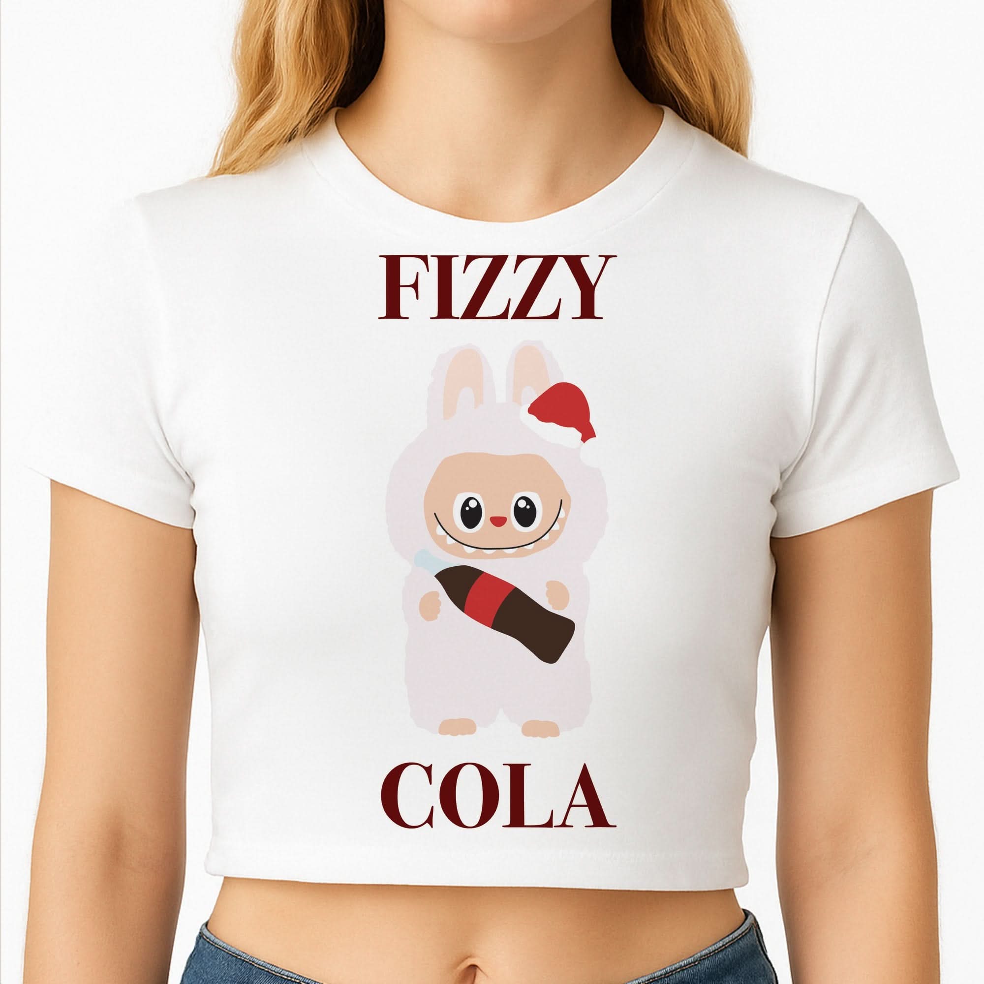 Fizzy Cola Monster Crop Top