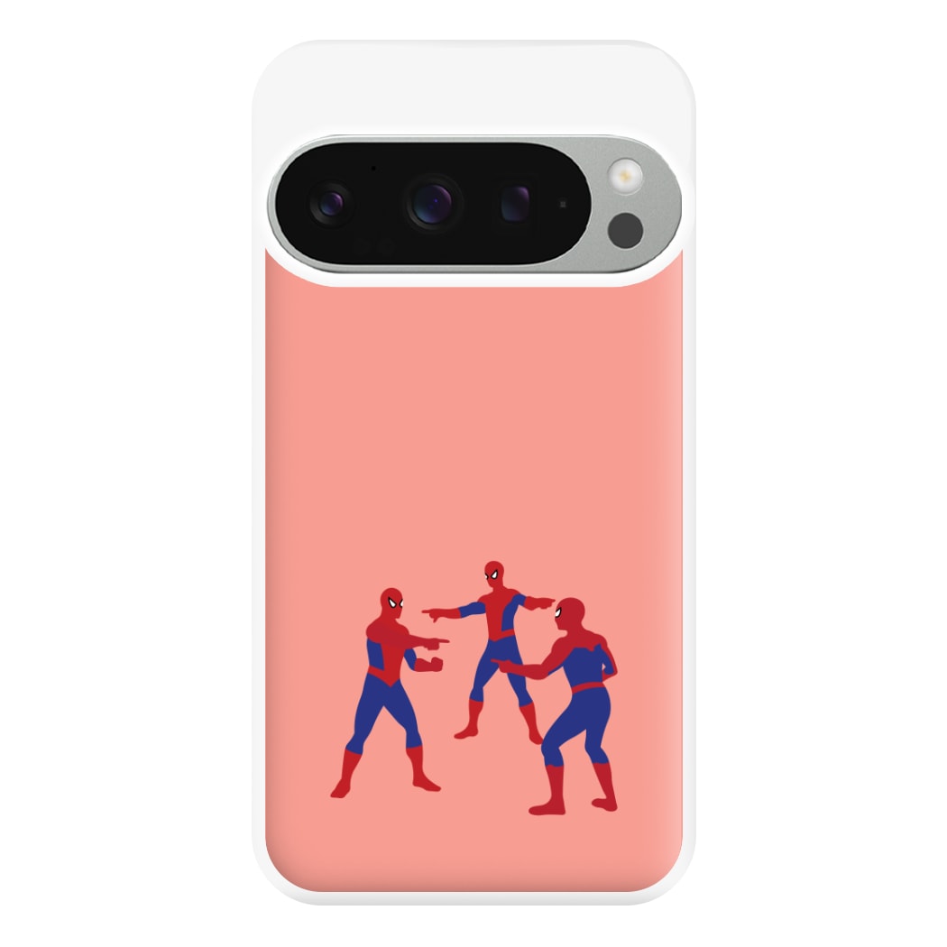 Spider Hero Pointing Meme Google Pixel 9 Pro XL Case