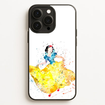 Watercolour Snow White Fairytale Phone Case for iPhone, Samsung Galaxy and Google Pixel