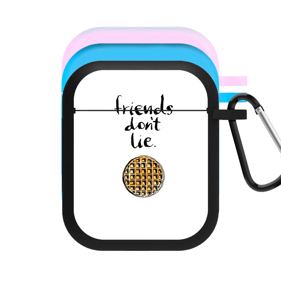 Friends Don't Lie Waffle - Stranger Things AirPods Case