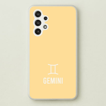 Gemini Pastel Zodiac Galaxy A13 Case