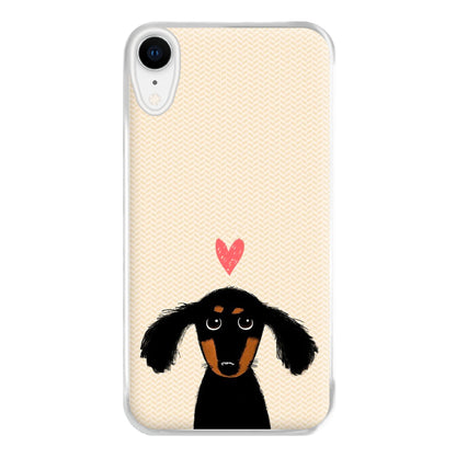 Dachshund Puppy Love Phone Case