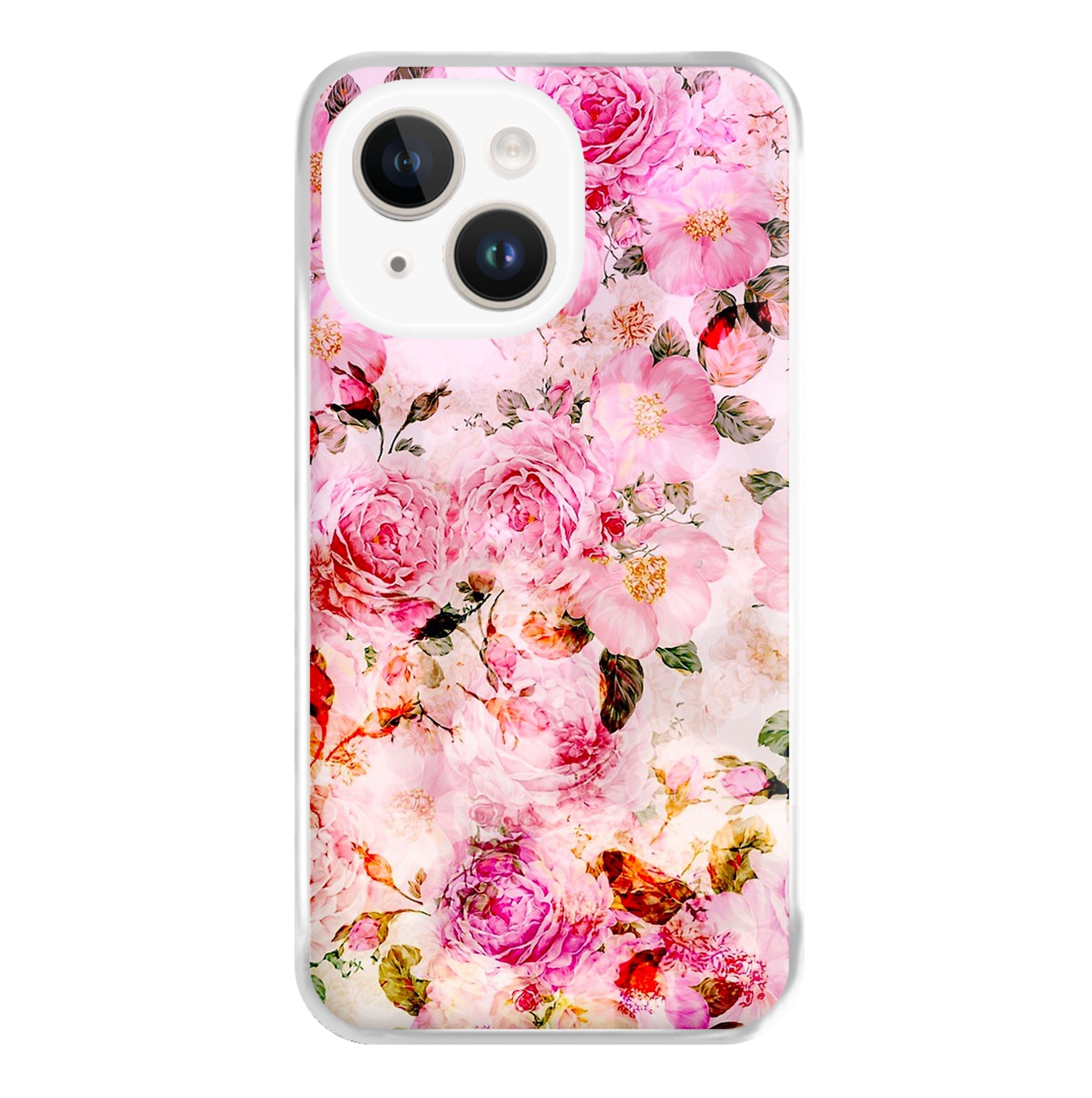 Pretty Pink Chic Floral Pattern Phone Case