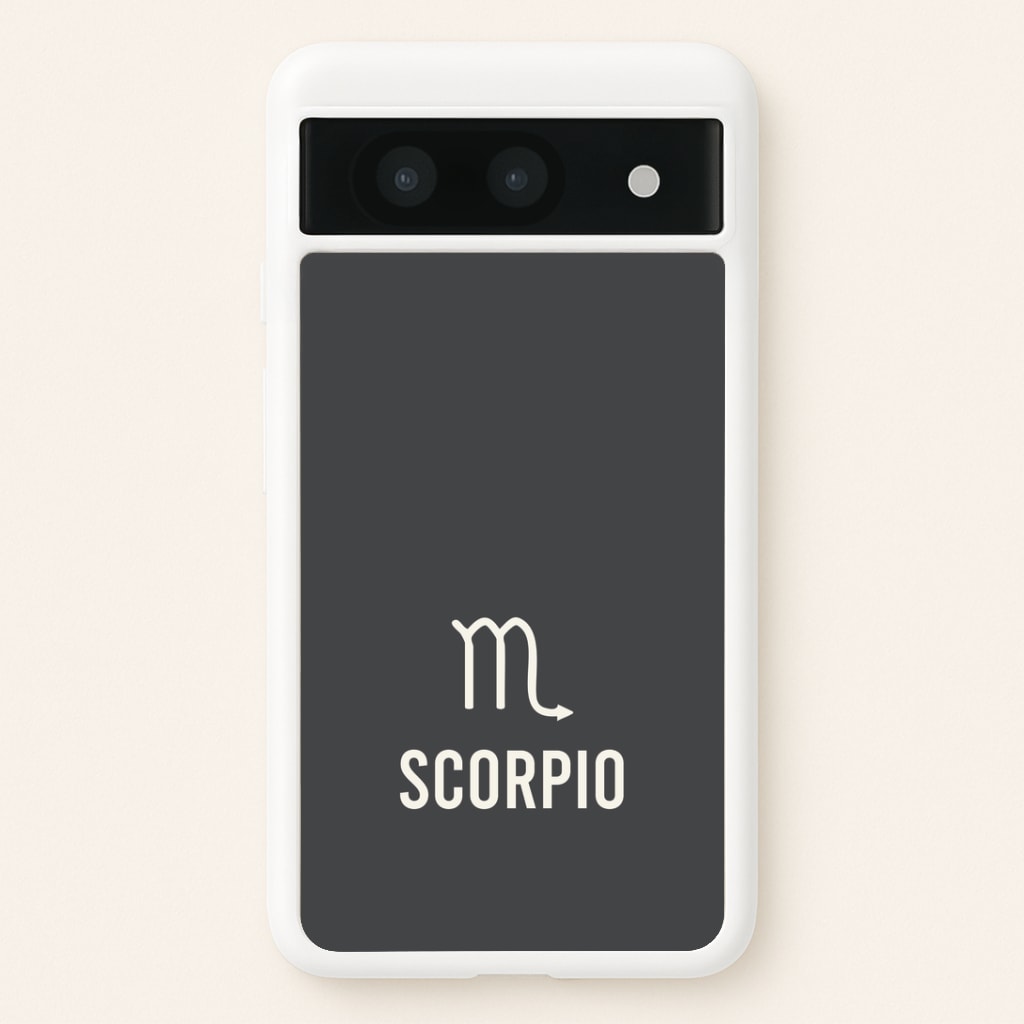 Scorpio Pastel Zodiac Google Pixel 8a Case