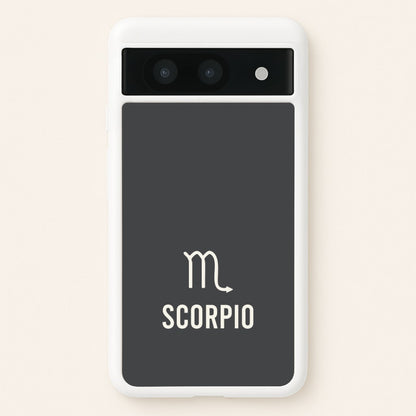 Scorpio Pastel Zodiac Google Pixel 8a Case