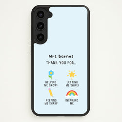 Thank You For Helping Me Galaxy S23 Plus Case