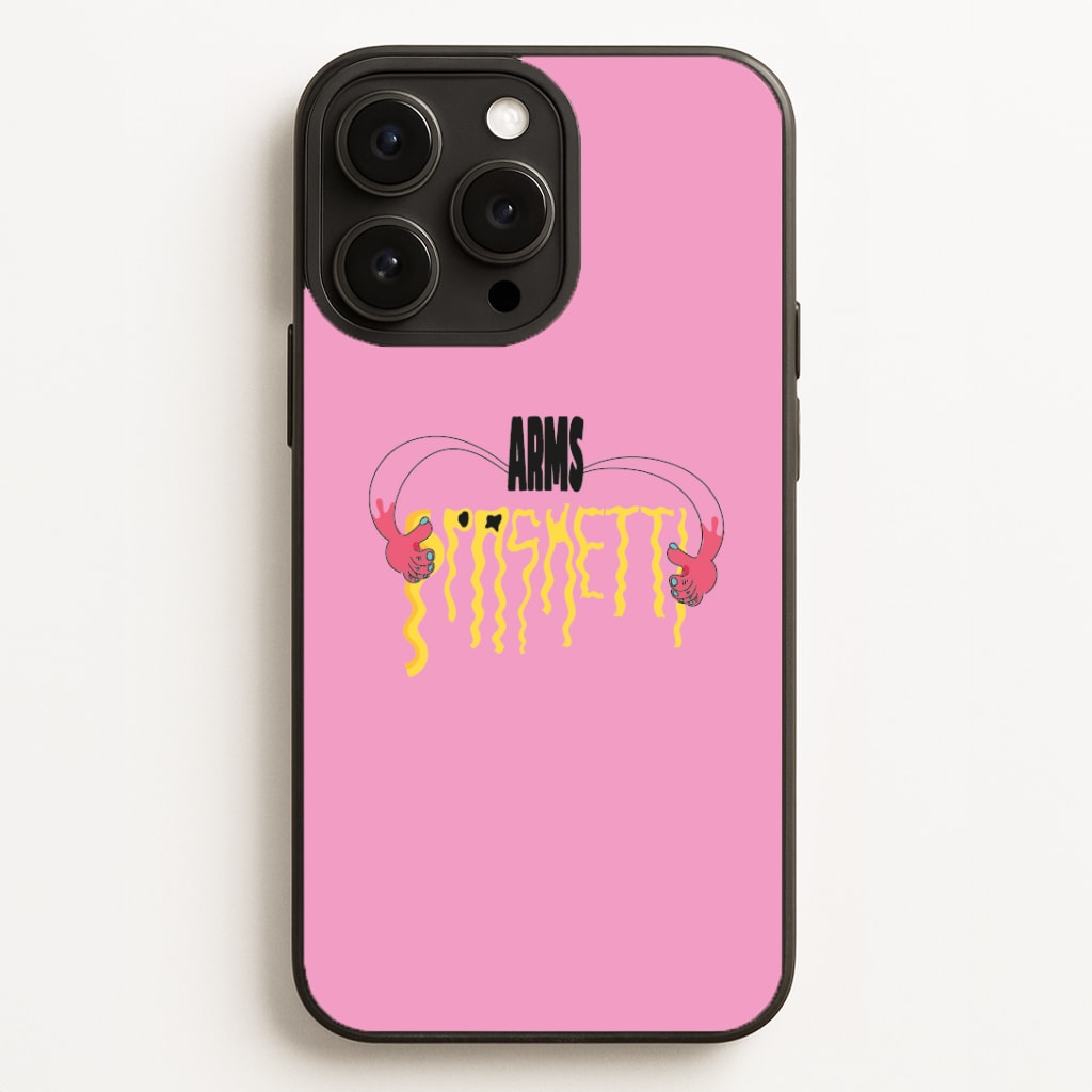 Arms Spaghetti - Pink Phone Case