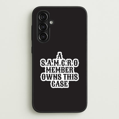 SAMCRO Member Galaxy A16 Case