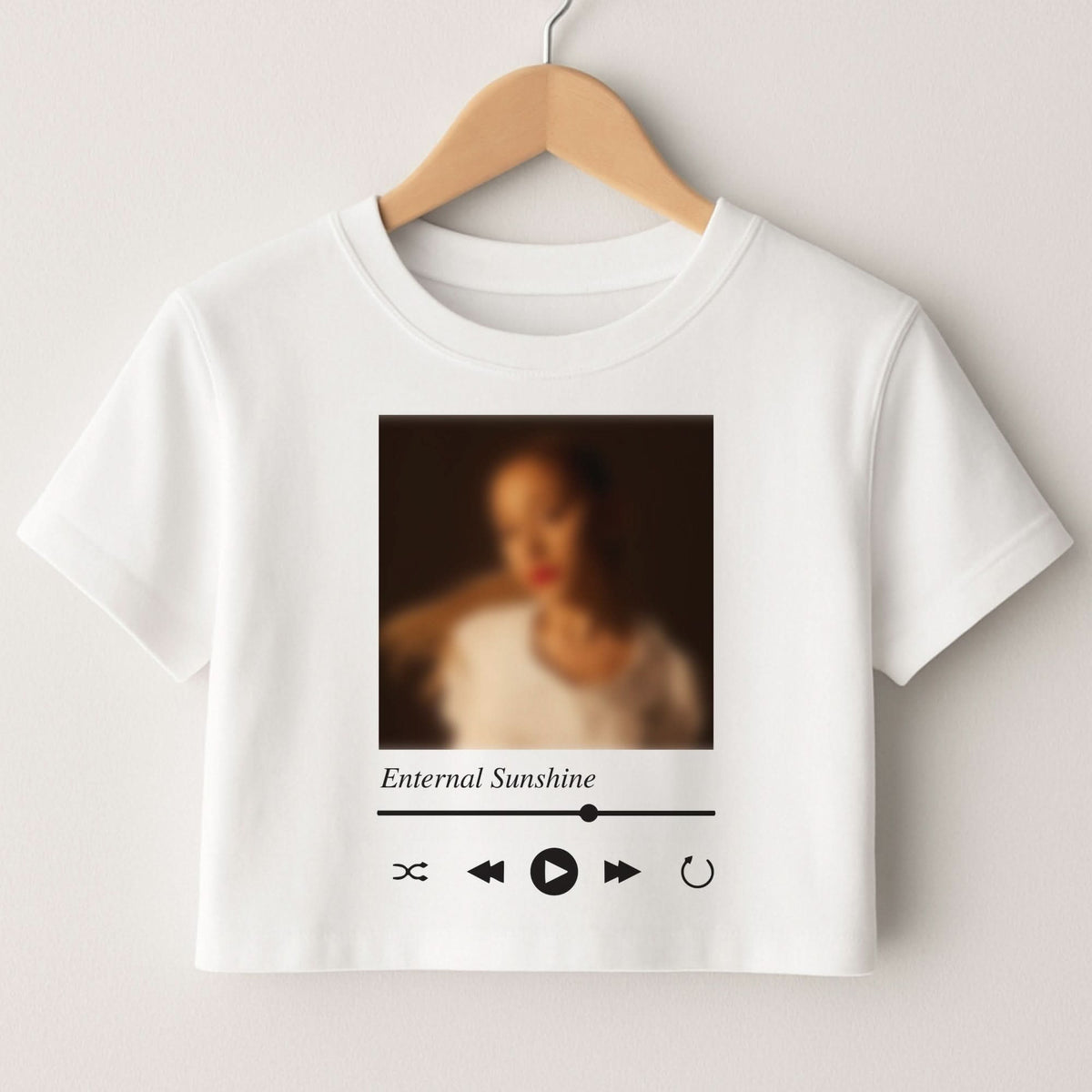 Sunshine Music Player Crop top