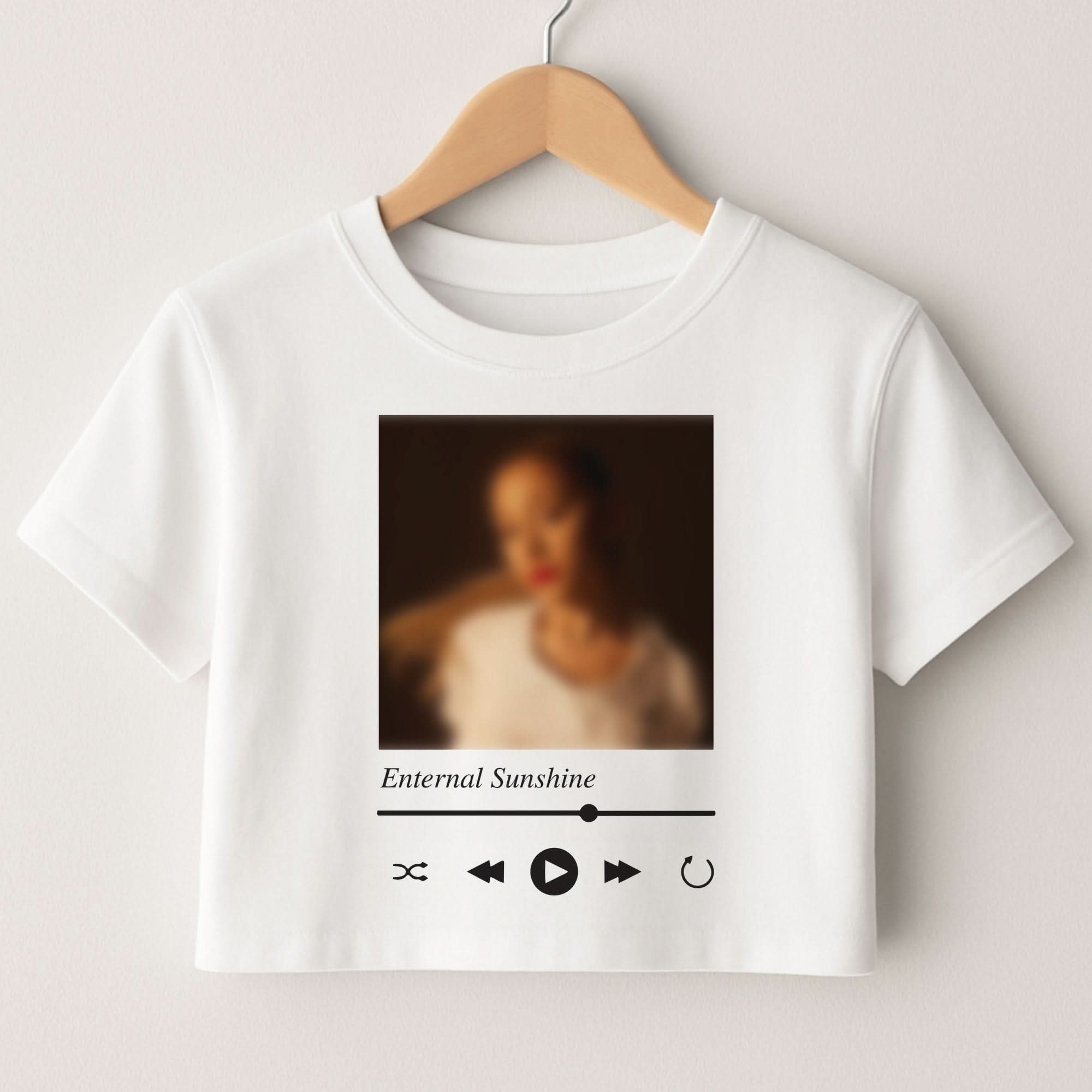 Sunshine Music Player Crop Top