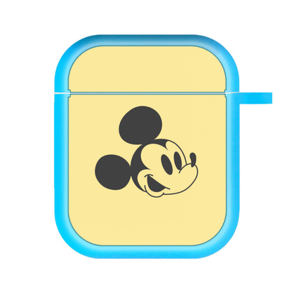 Yellow Mickey AirPods Case