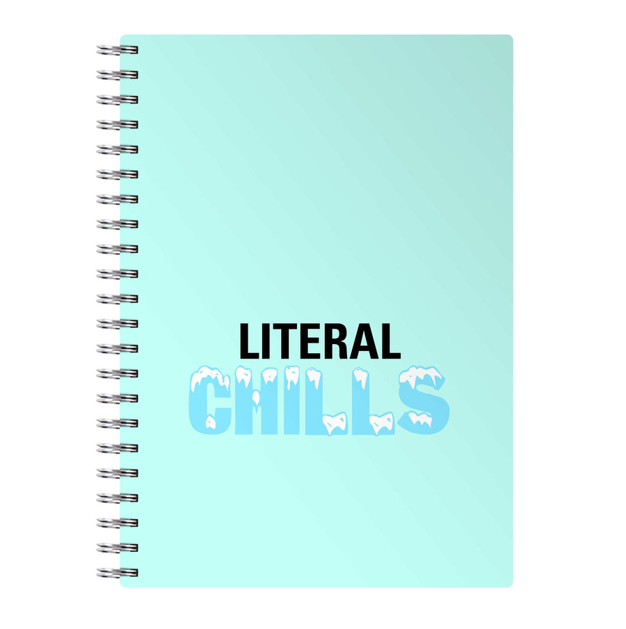 Literal Chills - Brooklyn Nine-Nine Notebook