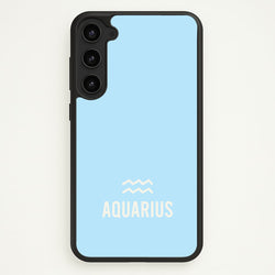 Aquarius Pastel Zodiac Galaxy S23 Plus Case