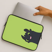 Black Fury Dragon Laptop Sleeve 2