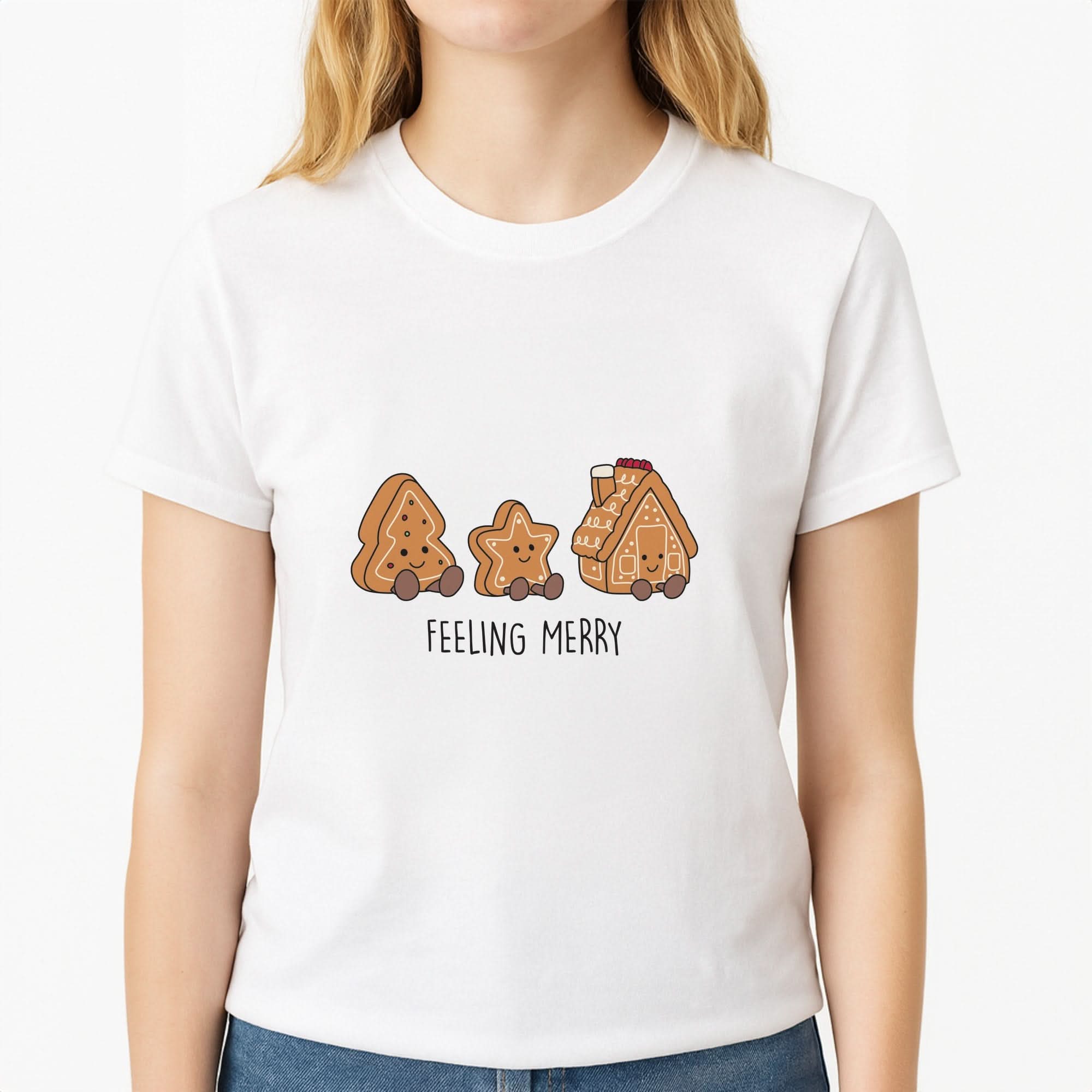 Gingerbread Plushies Quote Womens T-Shirt