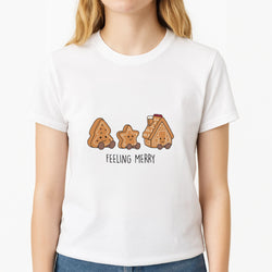 Gingerbread Plushies Quote Womens T-Shirt